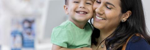 FSC RFP Happy mother and son.