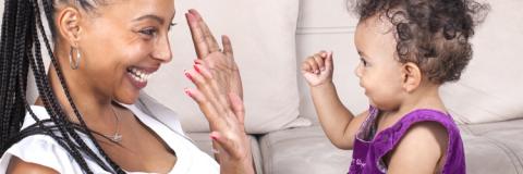 In Home Interventionist Home visitor and child