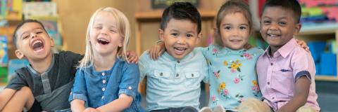 2023 Successes Group of preschool children together.