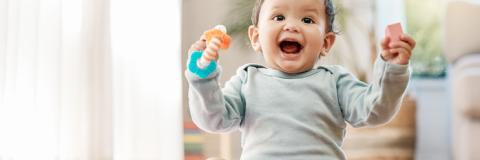 Child Care for Working Families Act Super happy baby boy!