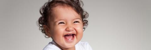 Smiling baby 