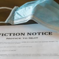 COVID Mask and Eviction Notice