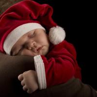 Sleeping Santa Baby