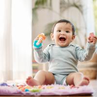 Super happy baby boy!