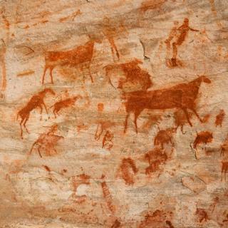 Cave drawings