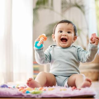 Super happy baby boy!