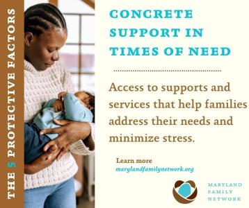 concrete support in times of need