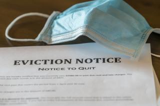 Cycles of Eviction COVID Mask and Eviction Notice