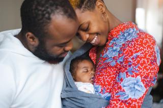 Happy Mother's Day Mom, dad and baby.