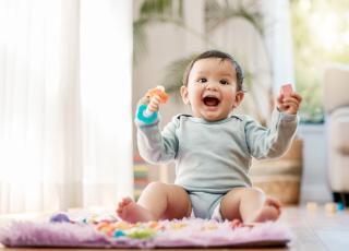 Child Care for Working Families Act Super happy baby boy!