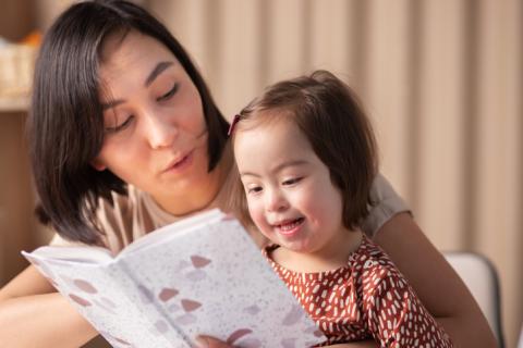 Baby Reading Baby Reading