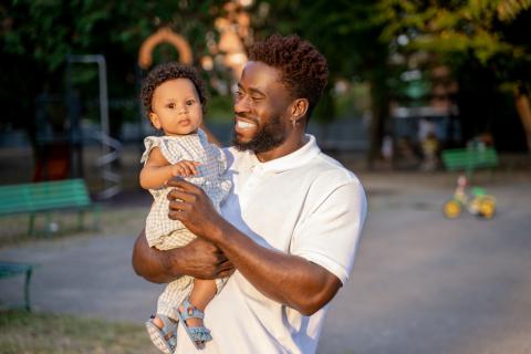 Baltimore City EHS RFP Dad and daughter at the playground